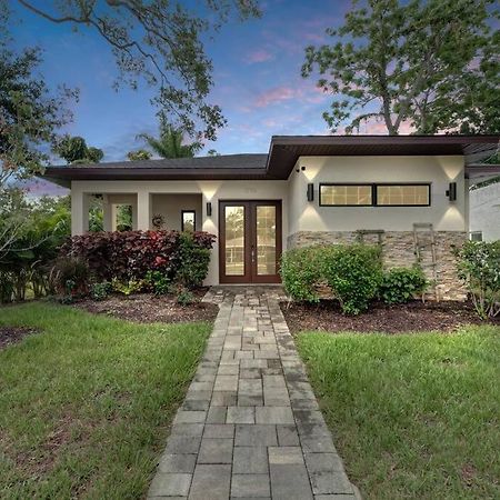 Courtyard Home With Pool, Spa & Sauna Close To Beach & City Center Sarasota Eksteriør bilde