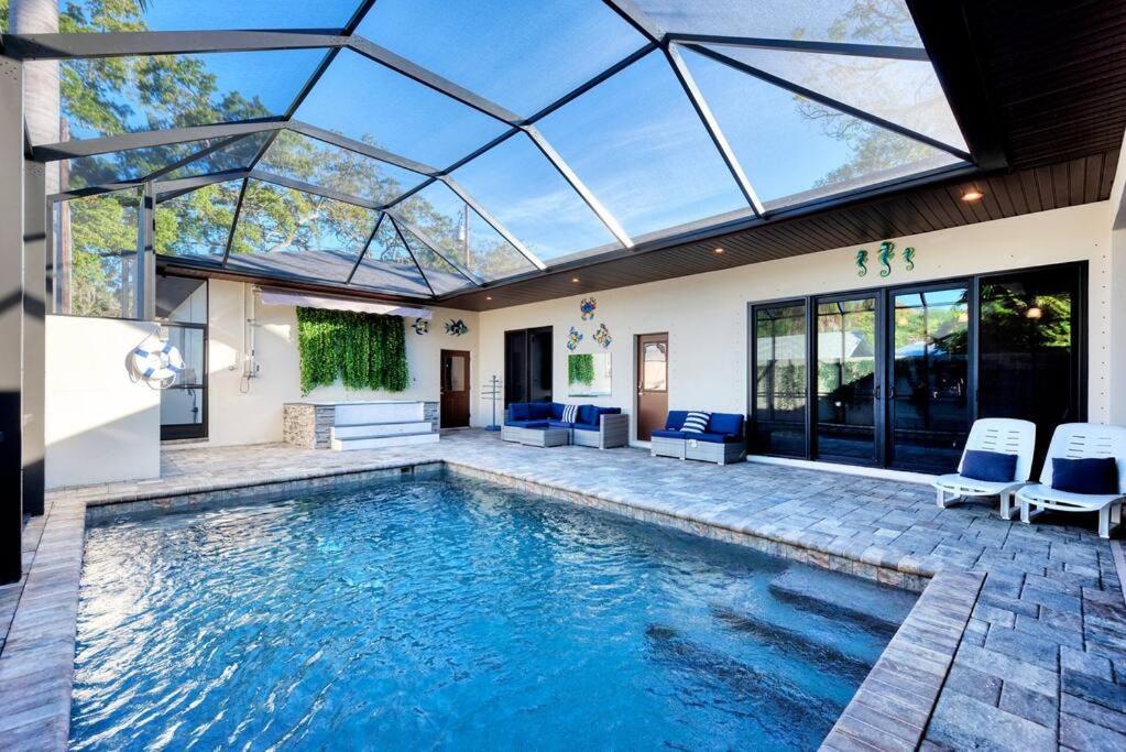 Courtyard Home With Pool, Spa & Sauna Close To Beach & City Center Sarasota Eksteriør bilde