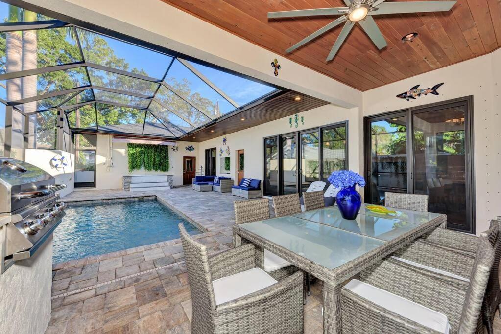 Courtyard Home With Pool, Spa & Sauna Close To Beach & City Center Sarasota Eksteriør bilde