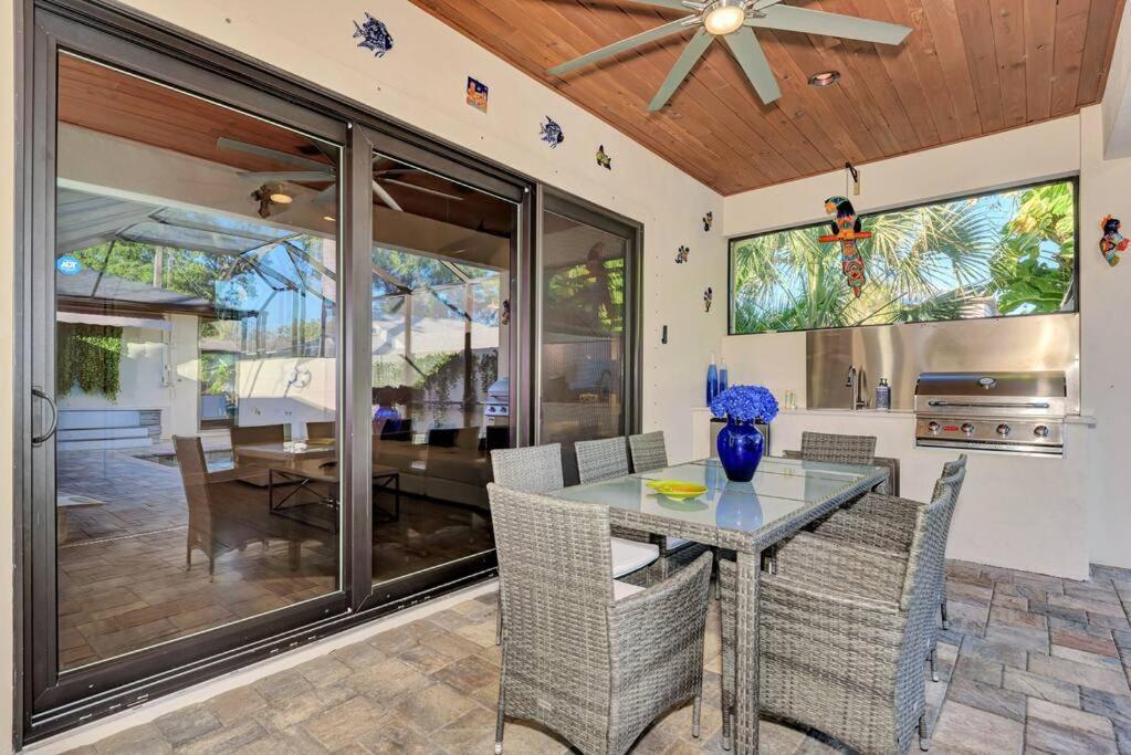 Courtyard Home With Pool, Spa & Sauna Close To Beach & City Center Sarasota Eksteriør bilde